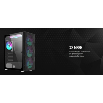 MONTECH X3 Mesh Black (CAMTX3MESHBK)