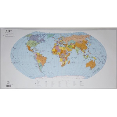 Svet - politická mapa 1:60 000 000