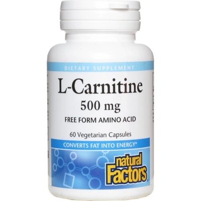 Natural Factors L-Carnitine 500 mg [60 капсули]