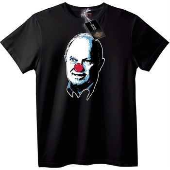 NOONEBRAND Тениска с Клоунски Нос - L, Black