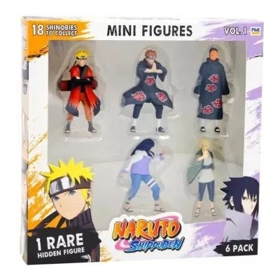 PMI Комплект колекционерски фигурки Naruto Shippuden, 6 части
