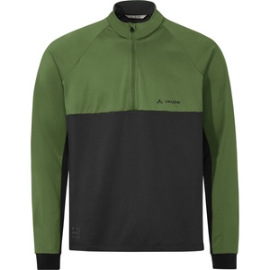 Vaude Мъжка фланелка с дълъг ръкав за колоездене Vaude Qimsa Halfzip L/S Shirt Cycling jersey - Thyme (056-3818-0712)