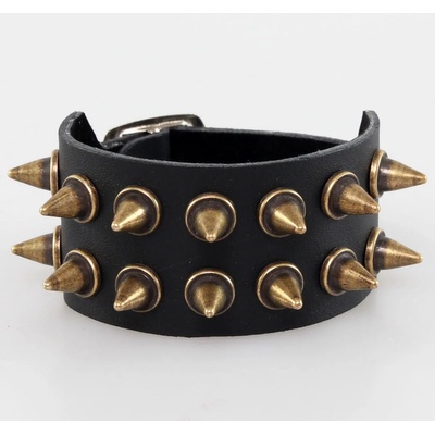 Black & metal гривна spikes 2 - bwz-514