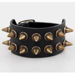 Black & metal гривна spikes 2 - bwz-514