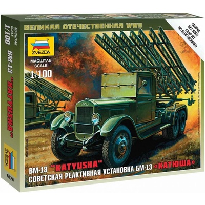 Zvezda BM 13 Katyusha 1:100