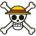 Placka One Piece - Skull