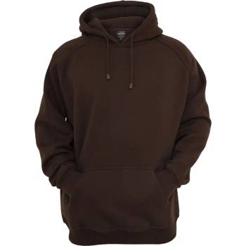 Urban Classics Мъжки изчистен черен суичър Urban Classics brown TB014UB-TB014-00075 - Кафяв, размер 5XL