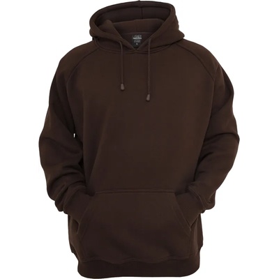 Urban Classics Мъжки изчистен черен суичър Urban Classics brown TB014UB-TB014-00075 - Кафяв, размер M