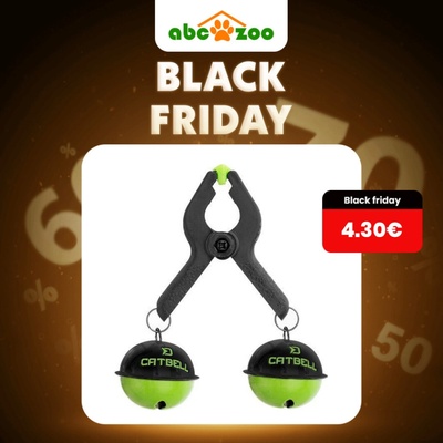 Delphin CatBELL Čierna-Zelená