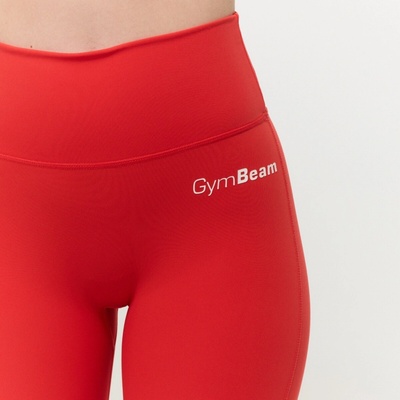 GymBeam dámske legíny High-waist Limitless Hot Red