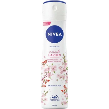 Nivea Miracle Garden Cherry Blossom & Red Berries 48h deo spray 150 ml