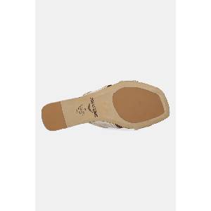 Zadig&Voltaire чехли с равна подметка дамски от кожа (SWCT01939)