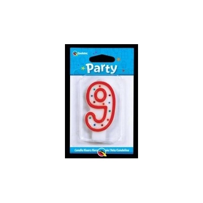 Qualatex Svíčka dortová č.9