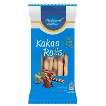 Piedmont Cookies trubičky s kakaovou náplní 160 g