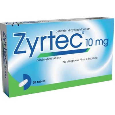 Zyrtec tbl.flm. 20 x 10 mg
