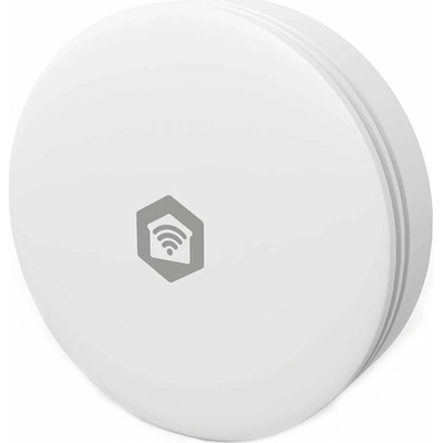 NEDIS Wi-Fi chytrý monitor kvality ovzduší/ Oxid uhličitý (CO2)/ teplota/ vlhkost/ NDIR profi senzor/ Android/ iOS/ bílý (WIFISA11CWT) – Zboží Mobilmania