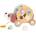 Tooky Toy Tooky Toy: 2 в 1 дървено кученце с формички на колела (TL033N)