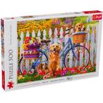 Trefl Пъзел Trefl от 500 части - Куче с колело (37450)