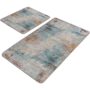 Mila Home Синьо-сиви изтривалки за баня в комплект от 2 бр. 60x100 cm - Mila Home (HKG-HALIPAS-P2)