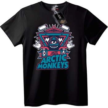 NOONEBRAND Тениска на Arctic Monkeys - L, White