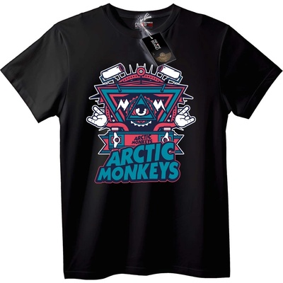 NOONEBRAND Тениска на Arctic Monkeys - L, White