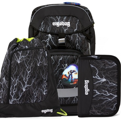 Ergobag prime 2 Black reflexní