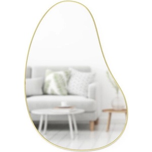 Umbra HK Limited Umbra Огледало за стена hubba pebble - цвят месинг (umbra-1018529-104)