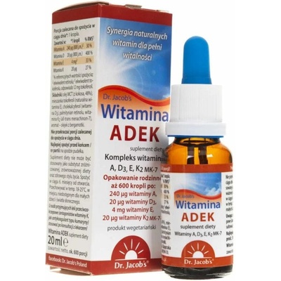 Dr. Jacob's Vitamínové kvapky ADEK 20 ml