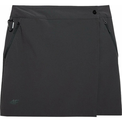 4F dámska sukňa SKIRT FNK W čierna