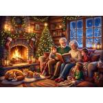 Bluebird Puzzle - Puzzle Christmas Stories by the Fireplace - 1 000 piese