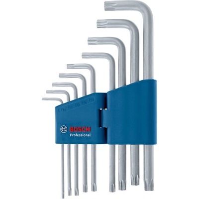 Bosch 9dílná sada klíčů TORX 1600A01TH4