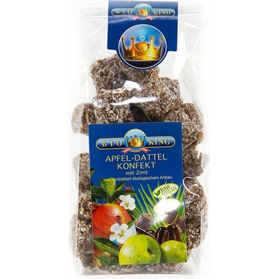BioKing Сладки с био ябълки и фурми - 200 г