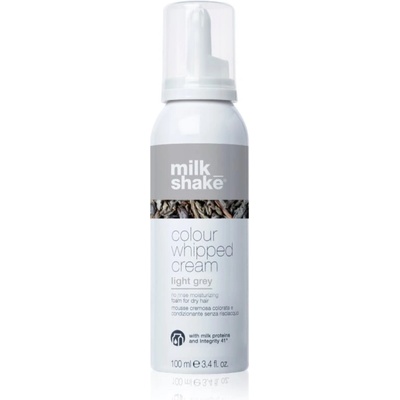 Milk Shake Colour Whipped Cream тонираща пяна за всички видове коса Light gray 100ml