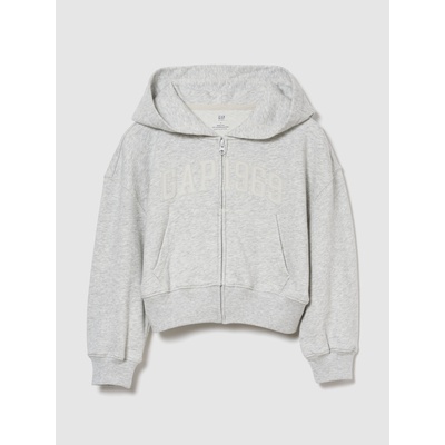 GAP Детски oversize суитшърт с лого 1969 GAP GAP | Siv | Момичешки | XL