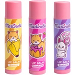 Aquarius Cosmetic Комплект балсам за устни Martinelia Yummy - Sweet shop, 3 броя