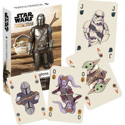 Winning Moves Hrací karty Waddingtons Star Wars Mandalorian Baby Yoda