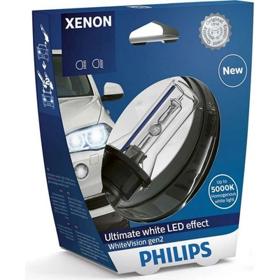 Žárovka do dálkového světlometu PHILIPS 85126WHV2S1