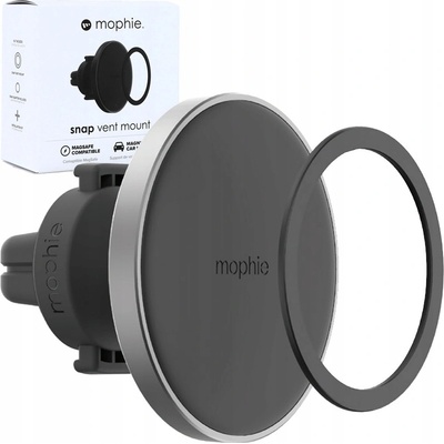 Mophie Snap držák kompatibilní s MagSafe (nenabíjí), Easy One - ruční ovládání, režimy na výšku a na šířku, obsahuje snap adaptér - černý ZG409907632