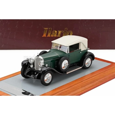 ILARIO MODEL MERCEDES BENZ 630K sn32019 SPORTS TOURER HARRINGTON CABRIOLET CLOSED 1927 GREEN BEIGE 1:43