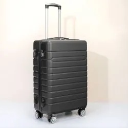 Sentio Куфар Plastic 28" черен