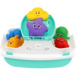 Teddies Лодка/Ферибот за вода пластмаса с аксесоари (00880219)