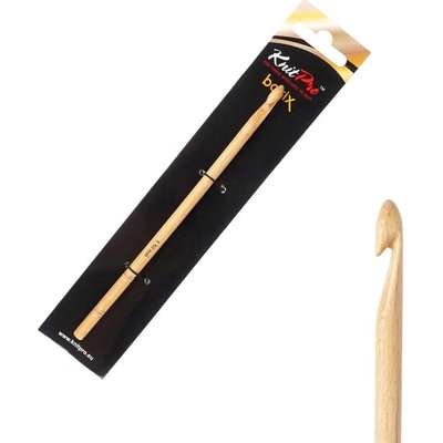 Drevený háčik Knitpro Basix Birch 5,5 mm