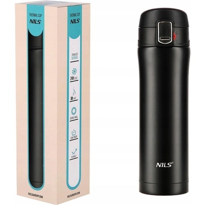 Nils Camp Termoska NCB10 čierna 500 ml