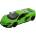 Kinsmart Метална количка Kinsmart - McLaren 675LT, 1: 36, зелена (55118)