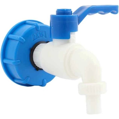 Ventil pre IBC kontajner 1000 l, závit 1/2", výstupné hrdlo 1/2"