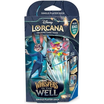 Ravensburger Disney Lorcana TCG: Whispers in the Well Starter Deck - Judy Hopps & Robin Hood (RAVE11090000-1)
