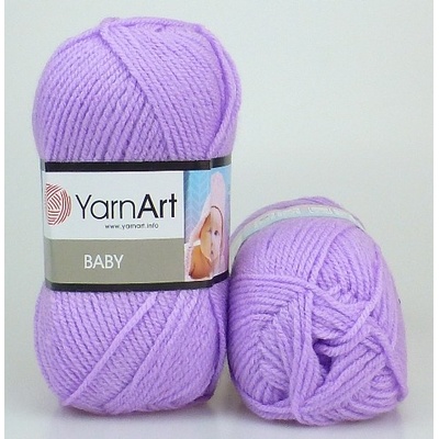 Yarn Art příze Baby 9560 levandulová