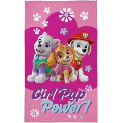 Detexpol Detský uterák Labková Patrola Girl pup 50 x 30 cm