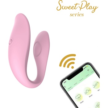 Erospace C-Type Vibrator App Control Sweet Play A7 Pink
