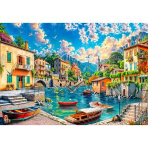 Grafika Art Puzzle - Puzzle The Holiday Village - 1 000 piese